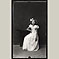 Girl Seated in White Dress