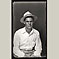 Young Man in White Straw Hat