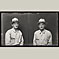 Double Shot of Man in Straw Hat